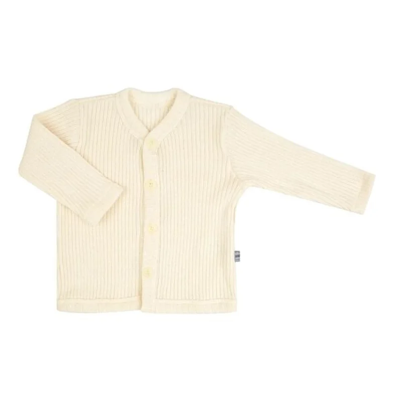 Travel cardiganJoha Cardigan Wool Nature