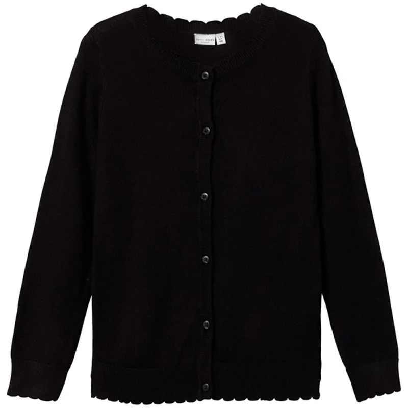 Name it Black Vamone Knit Cardigan Noos