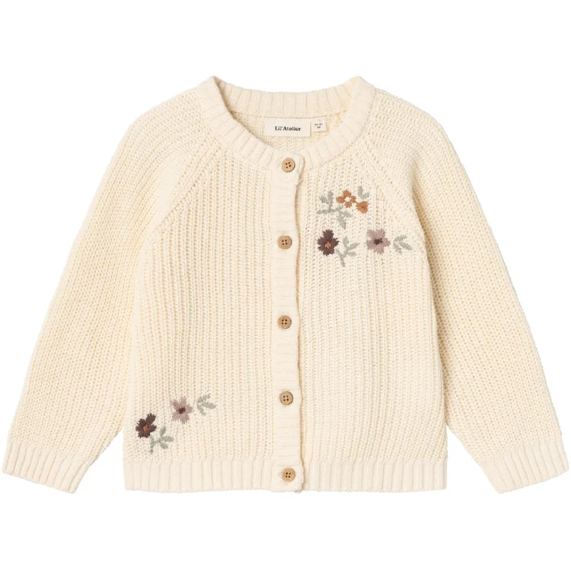 Lil'Atelier Birch Emlen Knit Cardigan