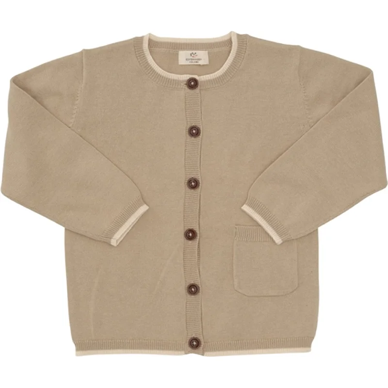 Bold cardiganCopenhagen Colors Lt Taupe Cardigan w. Pocket