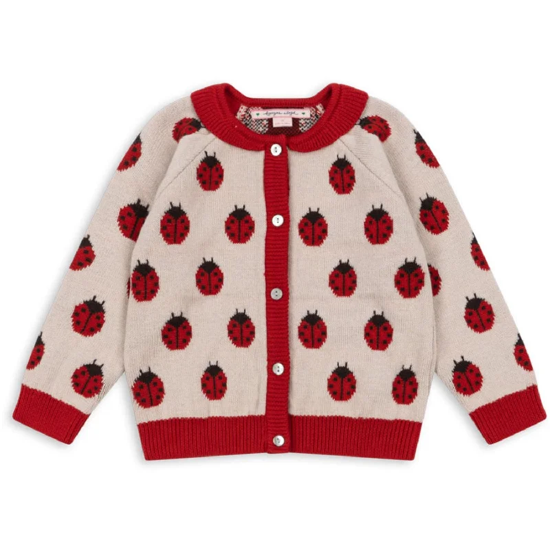 Formal cardiganKonges Sløjd Ladybug Belou Knit Cardigan