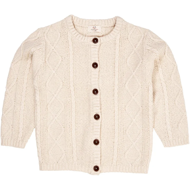 Evening cardiganCopenhagen Colors Cream Knitted Cardigan