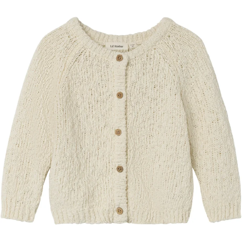 Patchwork cardiganLil'Atelier Turtledove Sally Knit Cardigan