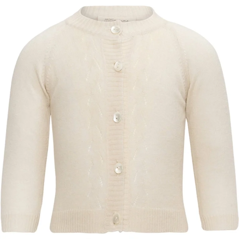 Recycled cardiganMinimalisma Odeon Cardigan Cream