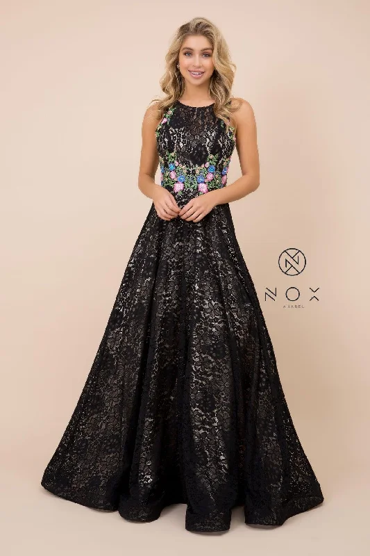 TightwrapLong Lace Prom Dress Evening Gown