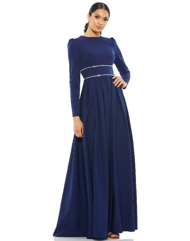 TighttailorMac Duggal Long Sleeve Formal Evening Dress Sale