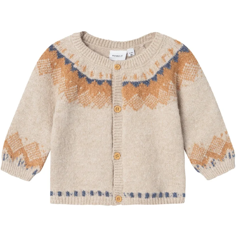 Designer cardiganName It Peyote Melange Onor Knit Cardigan