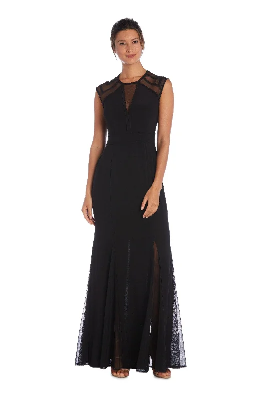 TightensembleNightway Long Formal Black Dress 21566