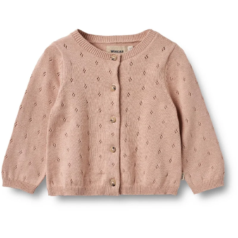 Layered cardiganWheat Moonlight Rose Knit Cardigan Maia