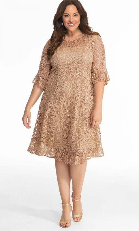 TightdeadlineKiyonna Long Sleeve Sequin Lace Cocktail Dress