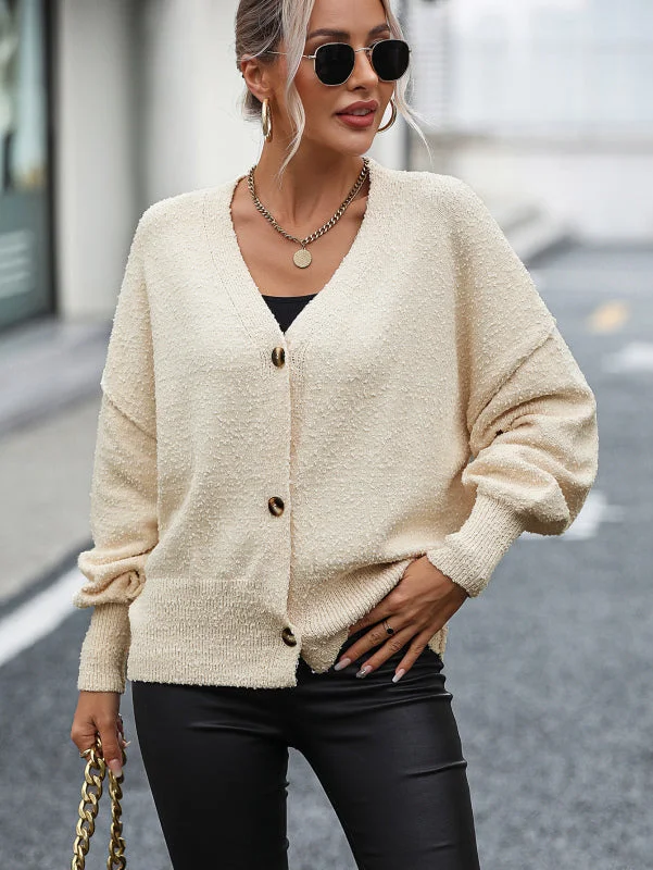 Mesh cardiganRadiate Elegance: Women's Knit Cardigan - Button or Open Front Sweater