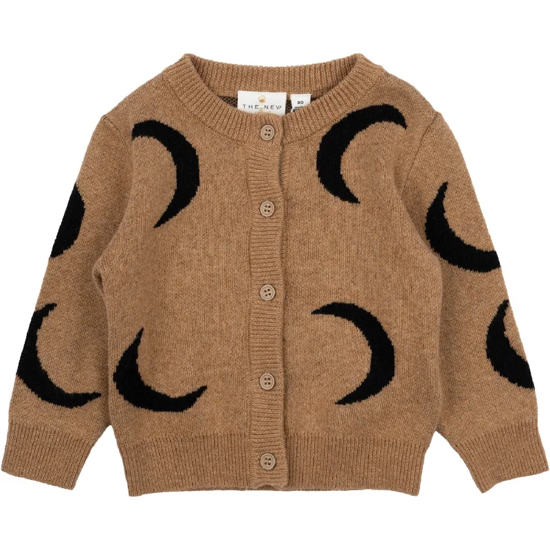 Vintage cardiganTHE NEW Siblings Tannin Moon AOP Morrel Uni Jacquard Cardigan