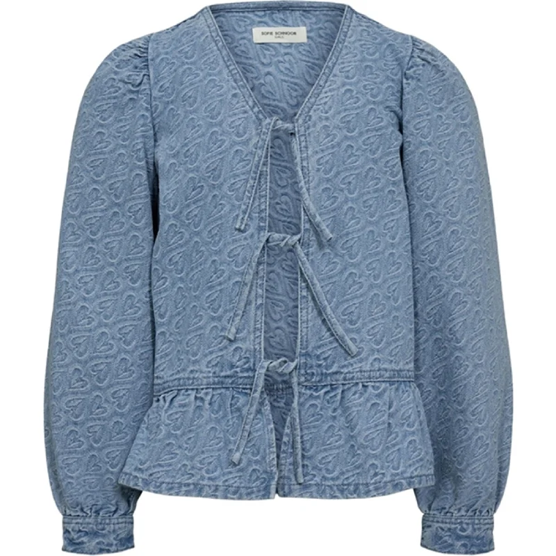 Bold cardiganSofie Schnoor Denim Blue Cardigan