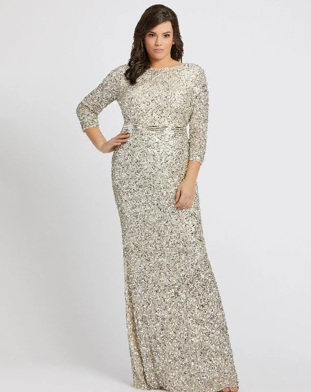 TightstrategyMac Duggal 5025 Fabulouss Plus Size Long Dress