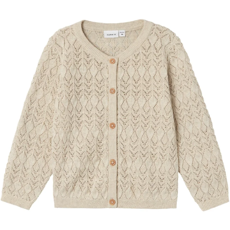 Formal cardiganName It Peyote Melange Hipil Knit Cardigan