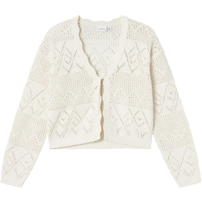 Office cardiganName It Jet Stream Hihelene Short Knit Cardigan