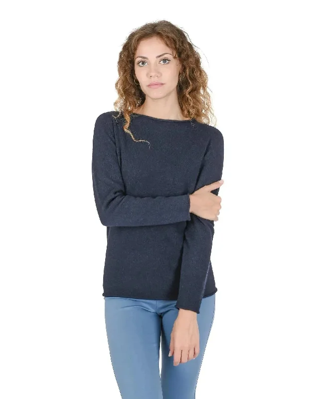 Limited Edition Knit TopsCashmere Boatneck Sweater - S