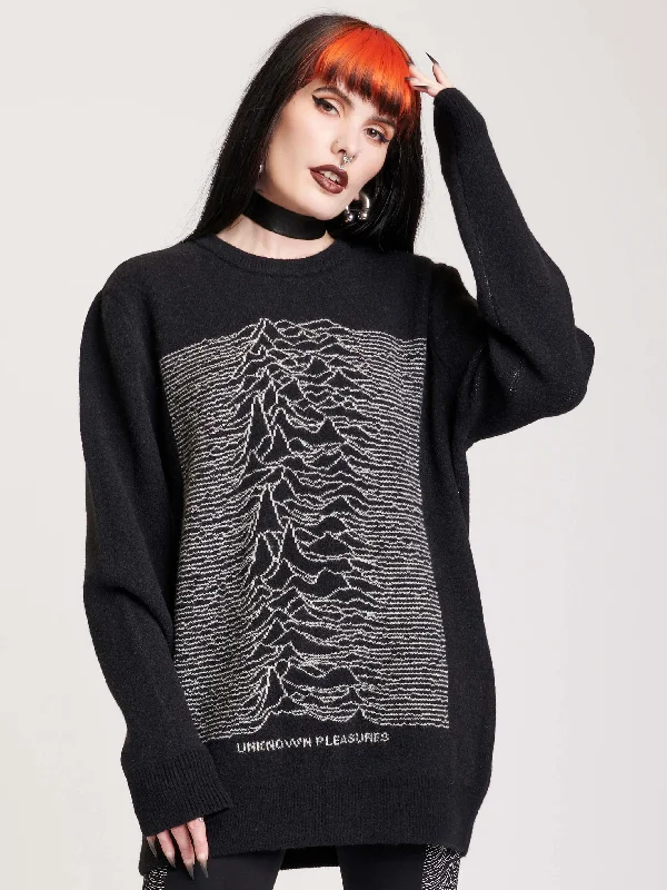 Festival Knit TopsJoy Division Intarsia Sweater