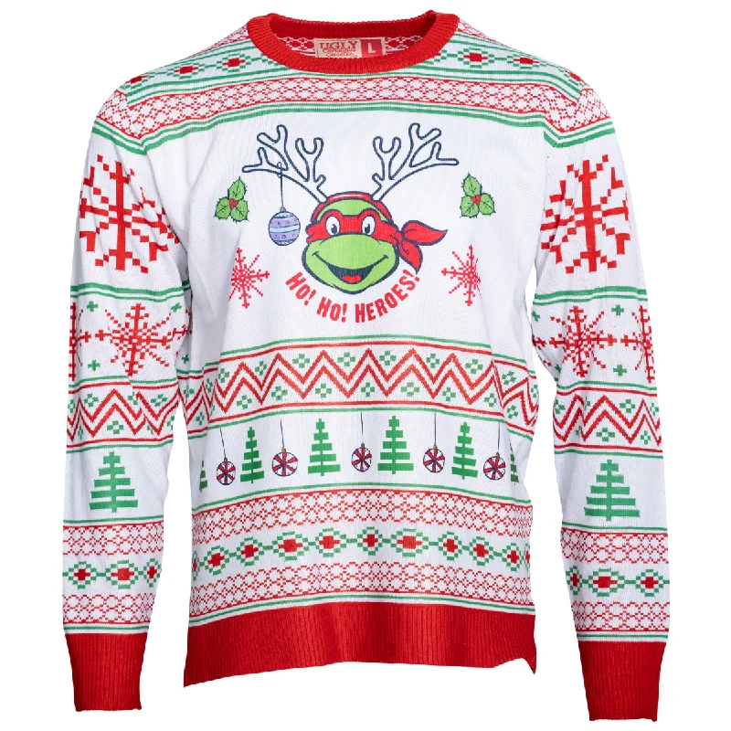 Festival Knit TopsRaphael Reindeer TMNT Christmas Sweater