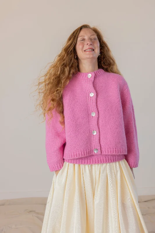 Pocketed Knit TopsSheba Cardigan Sweater- Dollhouse