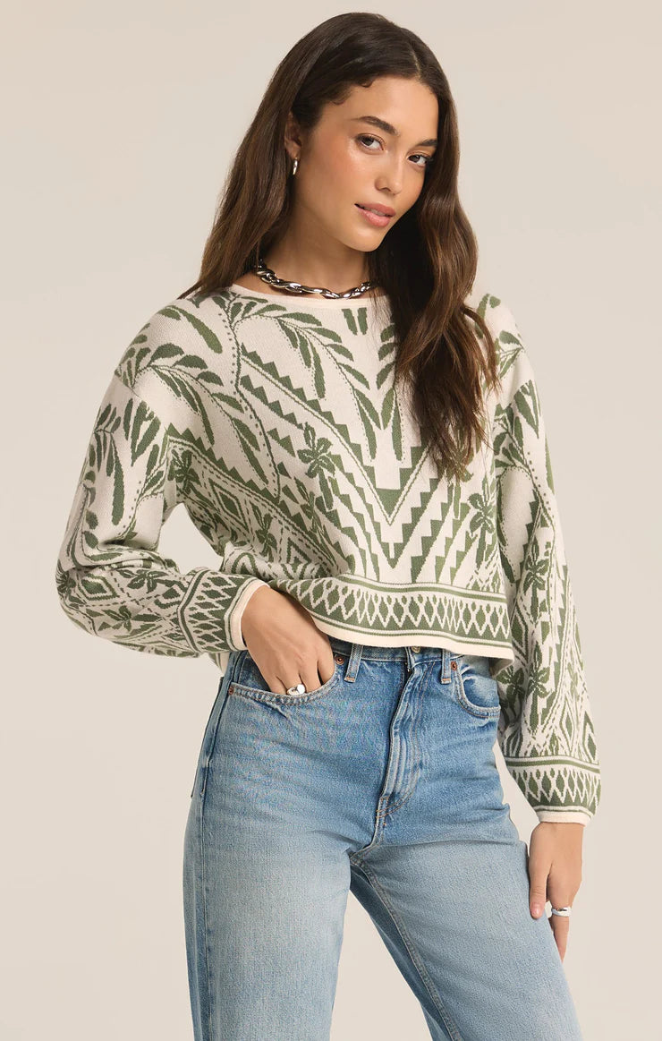 Silk Knit TopsYeva Sweater