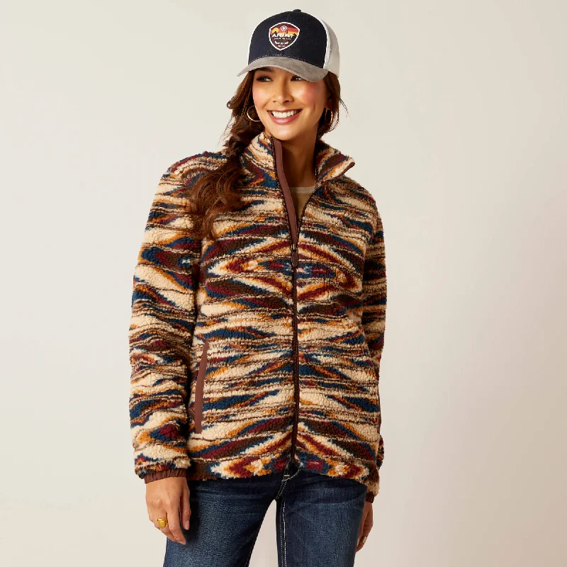 College JacketsAriat Women's Sunset Saltillo Chimayo Fleece Jacket