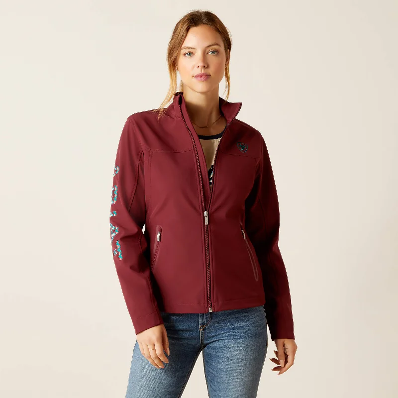 Metallic JacketsAriat Women's Tawny Port and Baja New Team Softshell Jacket