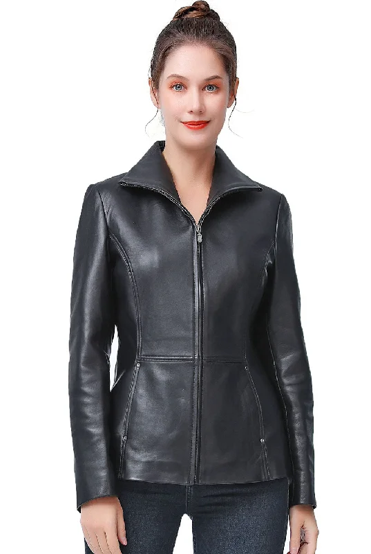 Designer JacketsBGSD Women Lyla Lambskin Leather Jacket