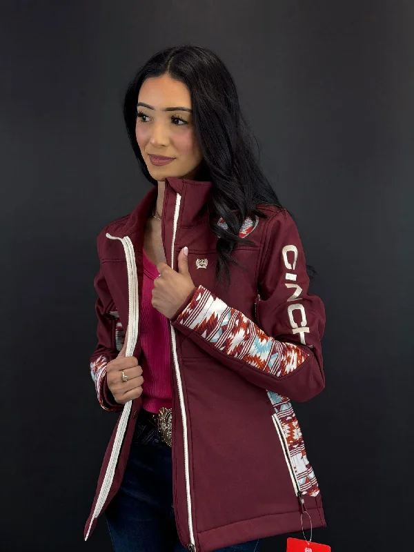 Artist JacketsCinch Womens Jacket Softshell Red Aztec Team Logo