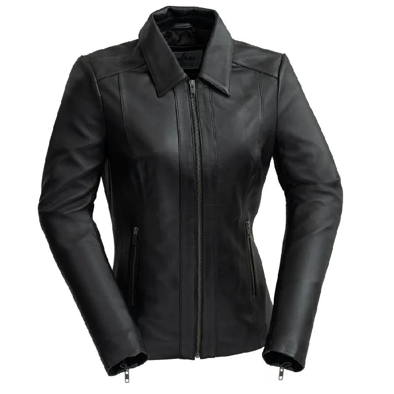 Band Merch JacketsPATRICIA - WOMEN'S LEATHER JACKET