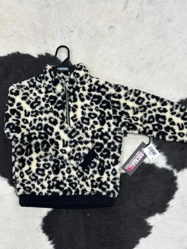 Safari JacketsRock & Roll Girls Cheetah Print Pullover