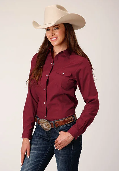 Cropped ShirtsWomen's Roper Snap Front Shirt #01-050-0025-0684