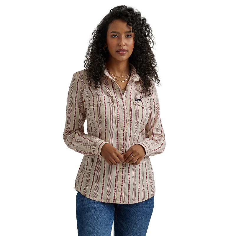 Lounge ShirtsWomen's Wrangler Retro Americana Snap Front Shirt #112344617