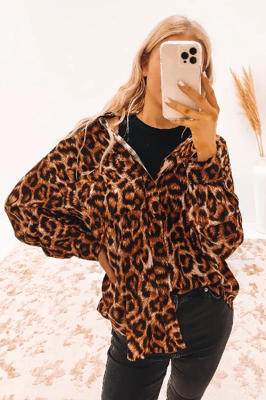 Cashmere ShirtsAlex Shirt Leopard