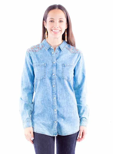 Limited Edition ShirtsWomen's Scully Button Down Shirt #HC914