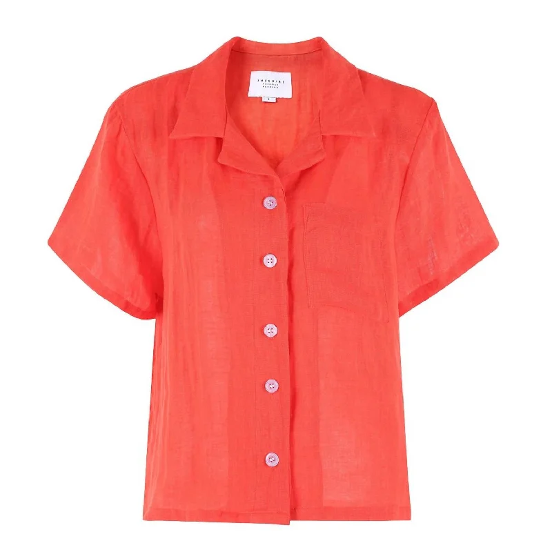 Bamboo ShirtsWomen's Coco Shirt In Coral