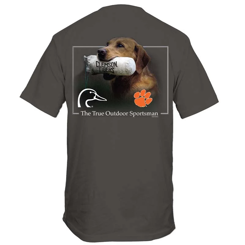 Tie-Dye T-ShirtsDucks Unlimited Clemson Bumper Short Sleeve T-Shirt