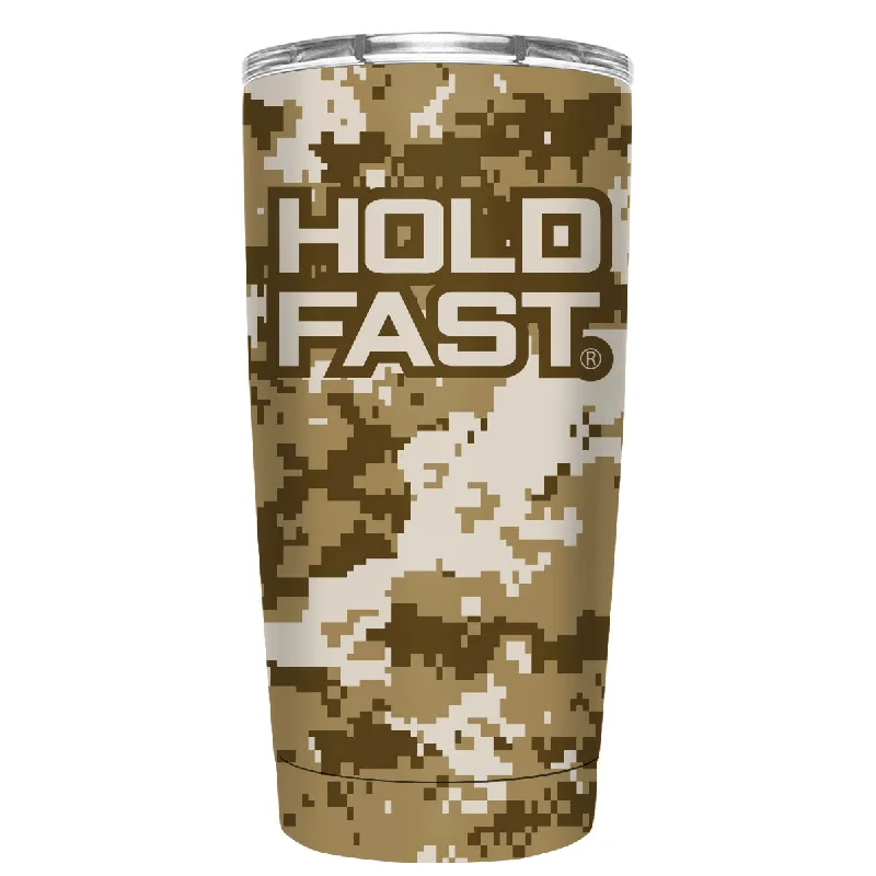 Band Merch T-ShirtsHOLD FAST 20 oz Stainless Steel Tumbler Digital Desert Camo