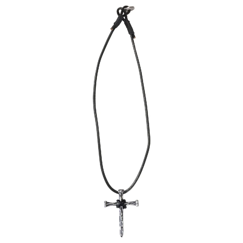 Work T-ShirtsKerusso Mens Necklace Nail Cross