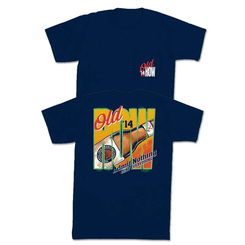 Waterproof T-Shirts90s Beer Pocket Tee Short Sleeve T-Shirt in Navy