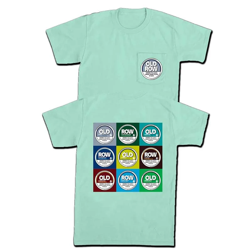 Festival T-ShirtsArt Of The Buzz Short Sleeve T-Shirt in Chalky Mint