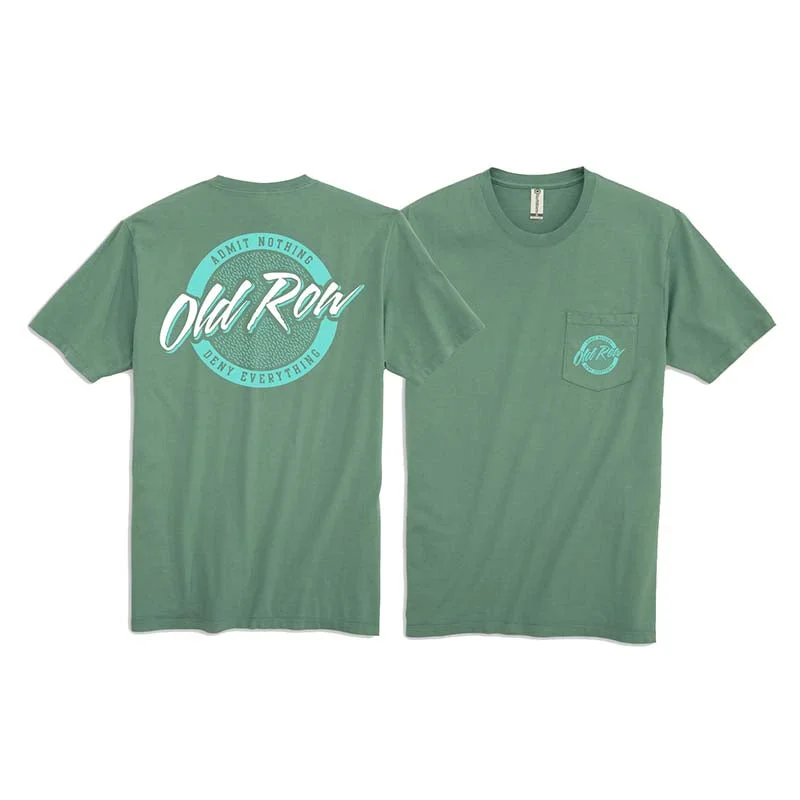 Skateboard T-ShirtsCircle Logo Short Sleeve T-Shirt in Pine