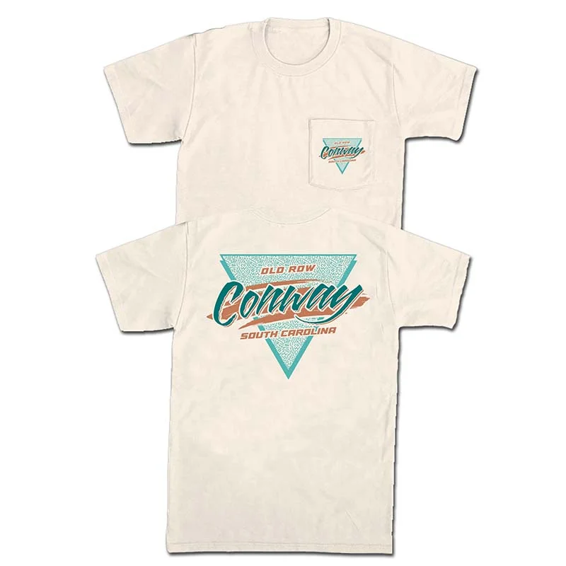 Band Merch T-ShirtsConway Retro Triangle Short Sleeve T-Shirt