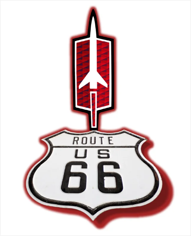 Streetwear T-ShirtsOldsmobile Rocket ROUTE 66 T-Shirt