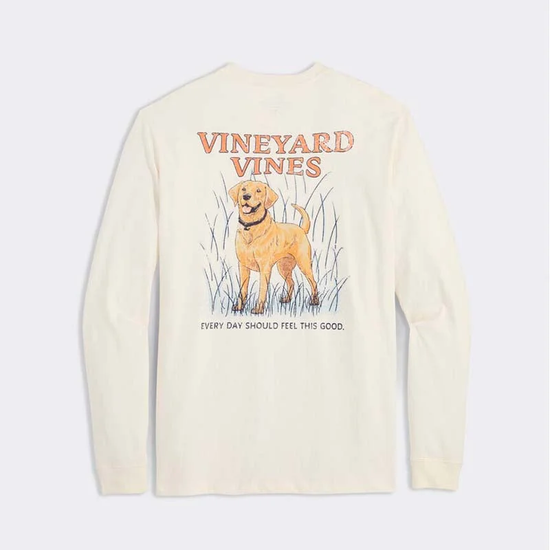 Embroidered T-ShirtsPainted Pointer Long Sleeve T-Shirt