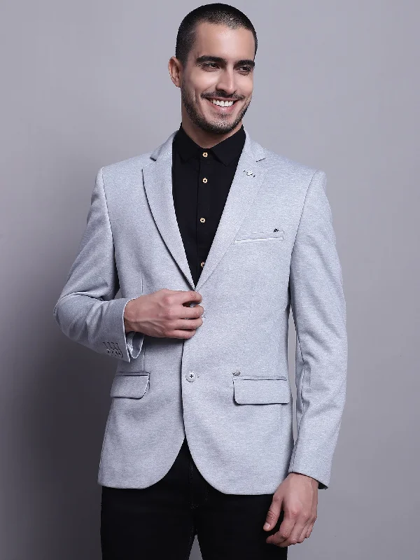 BlazernetworkMen Casual Grey Blazer