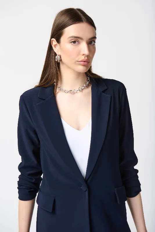 BlazerprideJoseph Ribkoff Silky Knit Straight Blazer