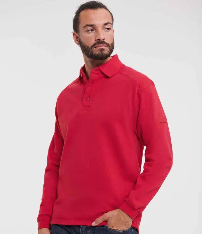 Beaded SweatshirtsRussell Heavy Duty Collar Sweatshirt | Classic Red