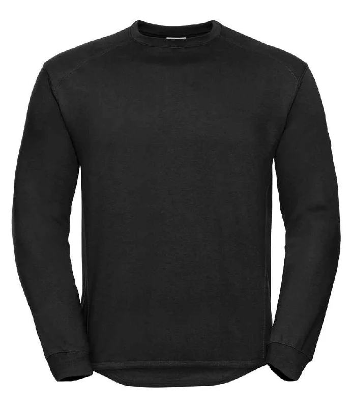 Printed SweatshirtsRussell Heavyweight Sweatshirt | Black