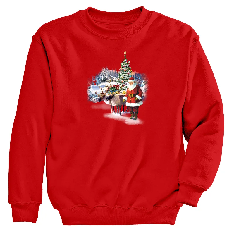 Camping Hoodies2024 Holiday - Santa's Coming